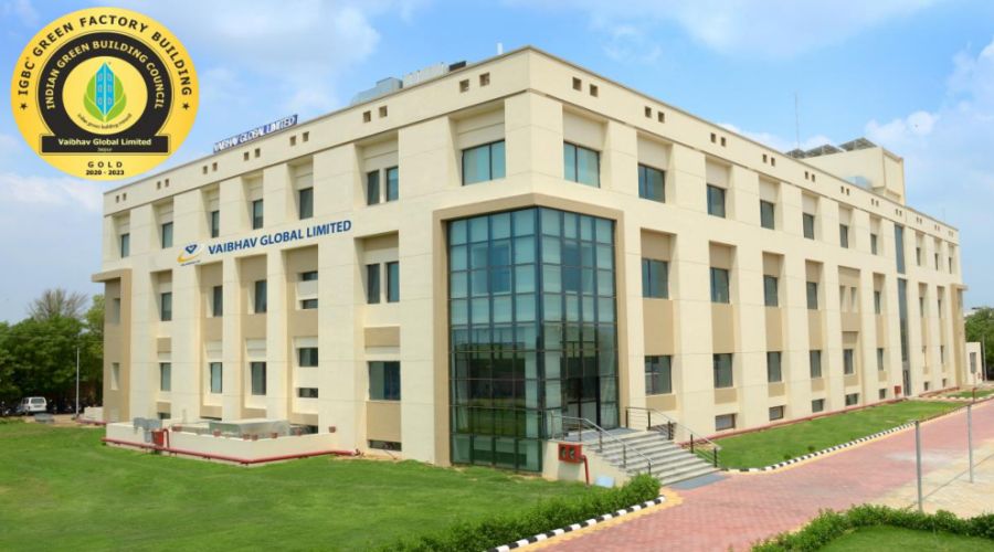 VGL's SEZ Unit conferred with 'Excellence Award' for 'IGBC Performance Challenge 2021 for Green Built Environment'
